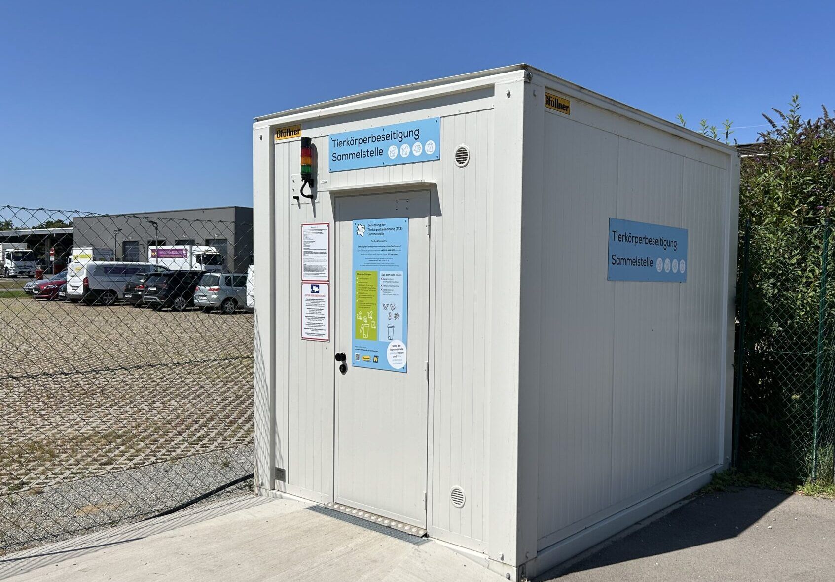 Tierk&ouml;rperbeseitigungs-Container