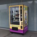 AWS Müllsackautomat vor Glaswand