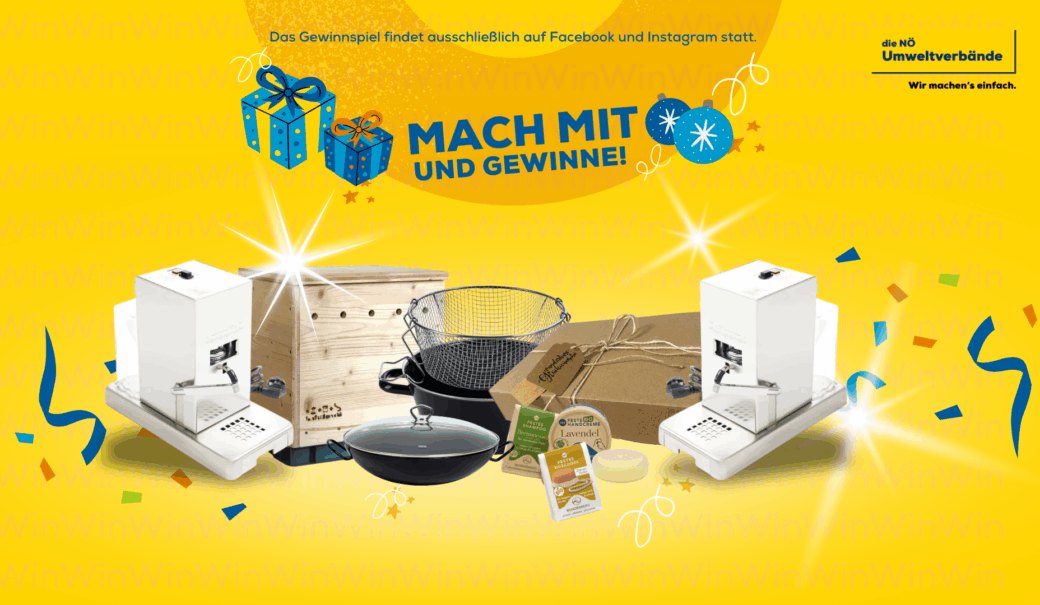 Gewinnspiel Sujet f&uuml;r das Weihnachtsgewinnspiel 2025.